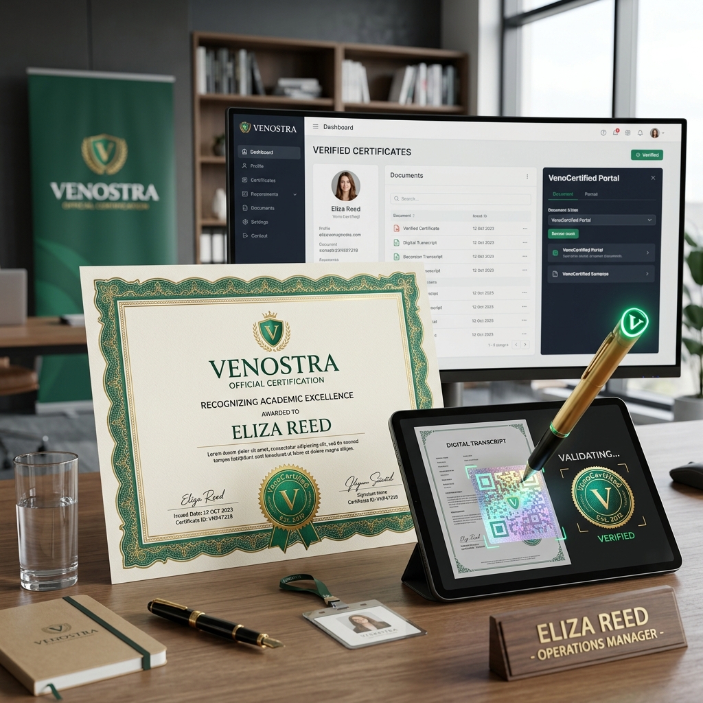 VenoCertified Mockup